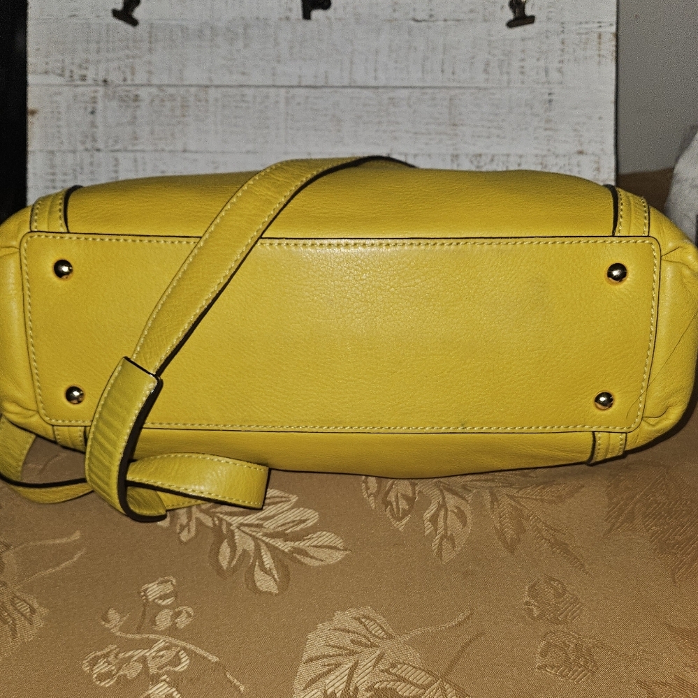 MCM 2 Way Leather Satchel - Picture 9 of 13